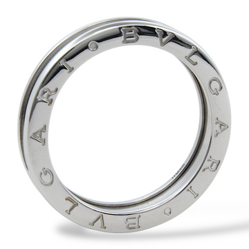 BVLGARI BULGARI B.zero1 Single Band Ring 18K White Gold Size 10.75 US 64 4.9mm