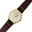 Omega Bumper Vintage 35 x 41 mm Omega Automatic Bumper Movement 18K Rose Gold Leather Band Spider Lugs Circa 1950s Original Buckle