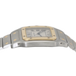 Cartier Santos Galbée 29mm Quartz Two Tone Steel 18K Yellow Gold White Roman Dial