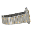 Cartier Santos Galbée 29mm Quartz Two Tone Steel 18K Yellow Gold White Roman Dial