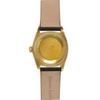 Rolex Day-Date 36 18K Yellow Gold Champagne Dial Fluted Bezel Leather Band Ref 1803 Year 1969