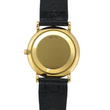 Patek Philippe Calatrava 33 Manual Winding 18K Yellow Gold White Roman Numeral Dial Black Leather Band FULL SET BOX PAPERS 2001