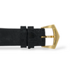 Patek Philippe Calatrava 33 Manual Winding 18K Yellow Gold White Roman Numeral Dial Black Leather Band FULL SET BOX PAPERS 2001