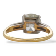 Antique 2.27 CT Natural Diamond Old Mine Cushion Cut Engagement Ring Platinum Dipped Yellow Gold Size 6