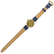 Cartier Colisee Vermeil 24mm White Roman Dial Quartz 18K Yellow Gold Plated Ref. 590002 1990's