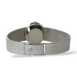 Patek Philippe Golden Ellipse Ladies Ellipse Blue Dial 18K White Gold Mesh Bracelet Manual Winding 23x20mm 1970s