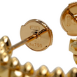 Cartier Clash de Cartier Small Model Hoop Earrings 18K Yellow Gold