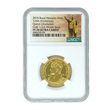 2018 Royal Hawaiian Mint 125th Anniversary 3-Coin Proof Set graded PF 70 Ultra Cameo by NGC Gold and Silver Box and Papers