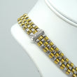 ROBERTO COIN Appassionata Natural Diamond 0.30 CT Heavy Necklace 18K Yellow & White Gold 16 Inches