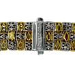ROBERTO COIN Appassionata Natural Diamond 0.30 CT Heavy Necklace 18K Yellow & White Gold 16 Inches