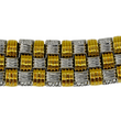 ROBERTO COIN Appassionata Natural Diamond 0.30 CT Heavy Necklace 18K Yellow & White Gold 16 Inches