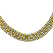 ROBERTO COIN Appassionata Natural Diamond 0.30 CT Heavy Necklace 18K Yellow & White Gold 16 Inches
