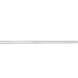 ROBERTO COIN Tiny Treasures Diamond Cursive Initial K Pendant Necklace 18K White Gold