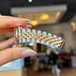 Rolex Datejust 31 Ladies Two-Tone Yellow Gold Champagne Dial Jubilee Bracelet Ref. 6827 Year 1982