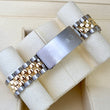 Rolex Datejust 31 Ladies Two-Tone Yellow Gold Champagne Dial Jubilee Bracelet Ref. 6827 Year 1982