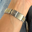Rolex Datejust 31 Ladies Two-Tone Yellow Gold Champagne Dial Jubilee Bracelet Ref. 6827 Year 1982