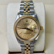 Rolex Datejust 31 Ladies Two-Tone Yellow Gold Champagne Dial Jubilee Bracelet Ref. 6827 Year 1982