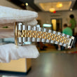 Rolex Datejust 36 Champagne Factory Diamond Dial 18K Yellow Gold Steel Two-Tone Jubilee Ref 16233 Year 1990 NO SAG BRACELET