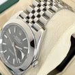 Rolex Datejust 41mm Rhodium Gray Dial Smooth Bezel Jubilee Bracelet Steel Ref 126300 Year 2017 FULL SET BOX PAPERS ROLEX SERVICE CARD 2026