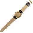 Rolex Day-Date 36 18K Yellow Gold Champagne Dial Bark Finish Bezel Brown Leather Band Year 1968 Ref 1807 Serviced 2026
