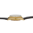 Rolex Day-Date 36 18K Yellow Gold Champagne Dial Bark Finish Bezel Brown Leather Band Year 1968 Ref 1807 Serviced 2026