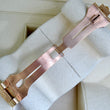 Rolex Day-Date 36 President Bark Finish Champagne Dial 18K Yellow Gold 1979 Full Links 7.8 Inch Wrist
