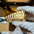 Rolex Day-Date Oysterquartz 36 Champagne Dial 18K Yellow Gold Year 1980 Ref. 19018
