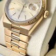 Rolex Day-Date Oysterquartz 36 Champagne Dial 18K Yellow Gold Year 1980 Ref. 19018
