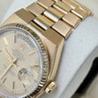 Rolex Day-Date Oysterquartz 36 Champagne Dial 18K Yellow Gold Year 1980 Ref. 19018