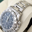Rolex Daytona 40 Cosmograph Blue Dial Oyster Bracelet 18K White Gold Ref. 116509 FULL SET BOX PAPERS 2022