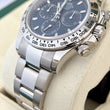 Rolex Daytona 40 Cosmograph Blue Dial Oyster Bracelet 18K White Gold Ref. 116509 FULL SET BOX PAPERS 2022