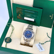 Rolex Daytona 40 Cosmograph Blue Dial Oyster Bracelet 18K White Gold Ref. 116509 FULL SET BOX PAPERS 2022