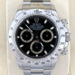 Rolex Daytona 40mm Chronograph Black Dial Oyster Bracelet Stainless Steel Ref. 116520 Year 2008