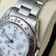 Rolex Explorer II 40 Stainless Steel White Dial "Polar" Oyster Ref. 16570 Year 1991