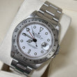 Rolex Explorer II 40 Stainless Steel White Dial "Polar" Oyster Ref. 16570 Year 1991