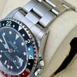 Rolex GMT-Master II 40 Coke Vintage Steel Black and Red Bezel Oyster Bracelet Ref 16710 SWISS ONLY DIAL Year 1999