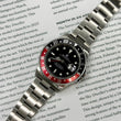 Rolex GMT-Master II 40 Coke Vintage Steel Black and Red Bezel Oyster Bracelet Ref 16710 SWISS ONLY DIAL Year 1999