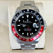 Rolex GMT-Master II 40 Coke Vintage Steel Black and Red Bezel Oyster Bracelet Ref 16710 SWISS ONLY DIAL Year 1999
