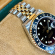 Rolex GMT-Master II 40 Two-Tone Steel 18K Yellow Gold Black Dial Jubilee Bracelet FULL SET BOX PAPERS YEAR 2000 REF 16713