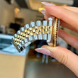 Rolex GMT-Master II 40 Two-Tone Steel 18K Yellow Gold Black Dial Jubilee Bracelet FULL SET BOX PAPERS YEAR 2000 REF 16713