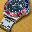 Rolex GMT-Master II Pepsi 40mm Blue Red Steel Black Dial Oyster Bracelet Year 2002 FULL SET BOX PAPERS Ref. 16710