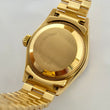 Rolex Lady-Datejust 26 Factory Ruby Bezel Diamond Champagne Dial 18K Yellow Gold President REF. 69038 CROWN COLLECTION BOX GREEN TAG Year 1987