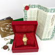 Rolex Lady-Datejust 26mm Factory Diamond Champagne Dial 18K Yellow Gold Fluted Bezel 1997 FULL SET BOX PAPERS