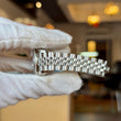 Rolex Lady-Datejust 28 Silver Star Diamond Dial Original Factory Diamond Bezel Jubilee Bracelet FULL SET BOX PAPERS 2021 Ref. 279384RBR - White Rolesor