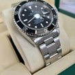 Rolex Submariner Date 40 Stainless Steel Black Dial Black Bezel Oyster Bracelet REF 16610 YEAR 1996
