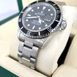 Rolex Submariner Date 40 Stainless Steel Black Dial Black Bezel Oyster Bracelet REF 16610 YEAR 1996