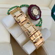 Rolex Yacht-Master 40 18K Yellow Gold White Dial Oyster Bracelet Ref. 16628 Warm Patina Unpolished Year 2000