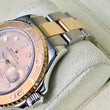 Rolex Yacht-Master 40 Two-Tone 18K Yellow Gold Steel Champagne Dial Ref. 16623 FULL SET BOX OUTER BOX BOOKLETS PAPERS Year 2006