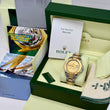 Rolex Yacht-Master 40 Two-Tone 18K Yellow Gold Steel Champagne Dial Ref. 16623 FULL SET BOX OUTER BOX BOOKLETS PAPERS Year 2006