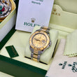 Rolex Yacht-Master 40 Two-Tone 18K Yellow Gold Steel Champagne Dial Ref. 16623 FULL SET BOX OUTER BOX BOOKLETS PAPERS Year 2006